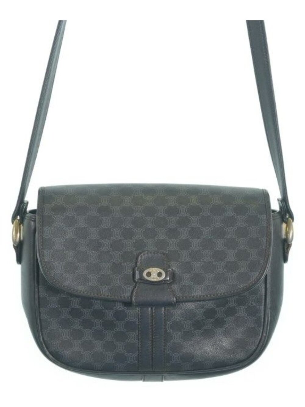 Celine Macadam Pattern Shoulder Bag